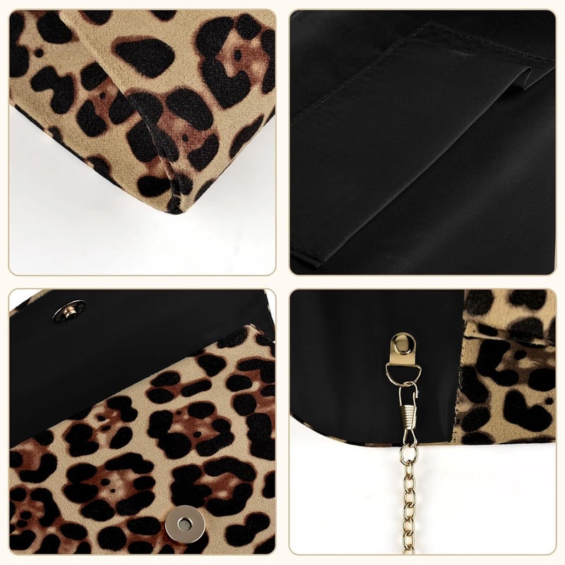 PACETAP Clutch Purses for Women, Handbags with Chain for Women Formal, Evening Bag for Wedding Party Cocktail Prom Dinner - Image 5